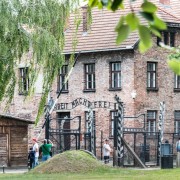 A roots journey to Zaglembie 2016 - Visit in Auschwitz