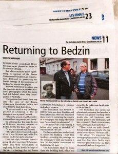 Returning to Bedzin