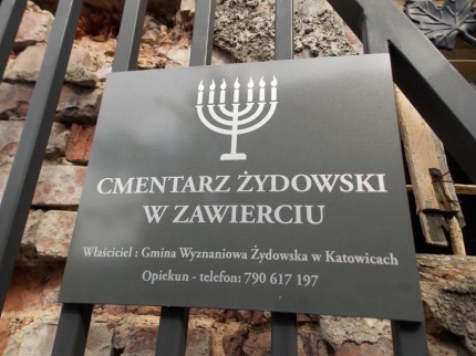 The Jewish cemetery in Zawiercie